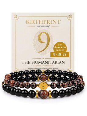 18K Gold Plated Crystal Bracelets - Unique Birthday Gifts for Him & Her